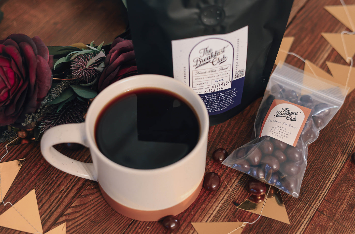 Dark Chocolate Covered Espresso Beans